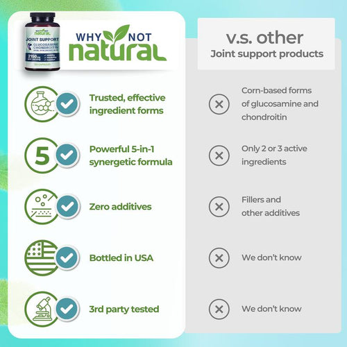 Why Not Natural Glucosamine Chondroitin